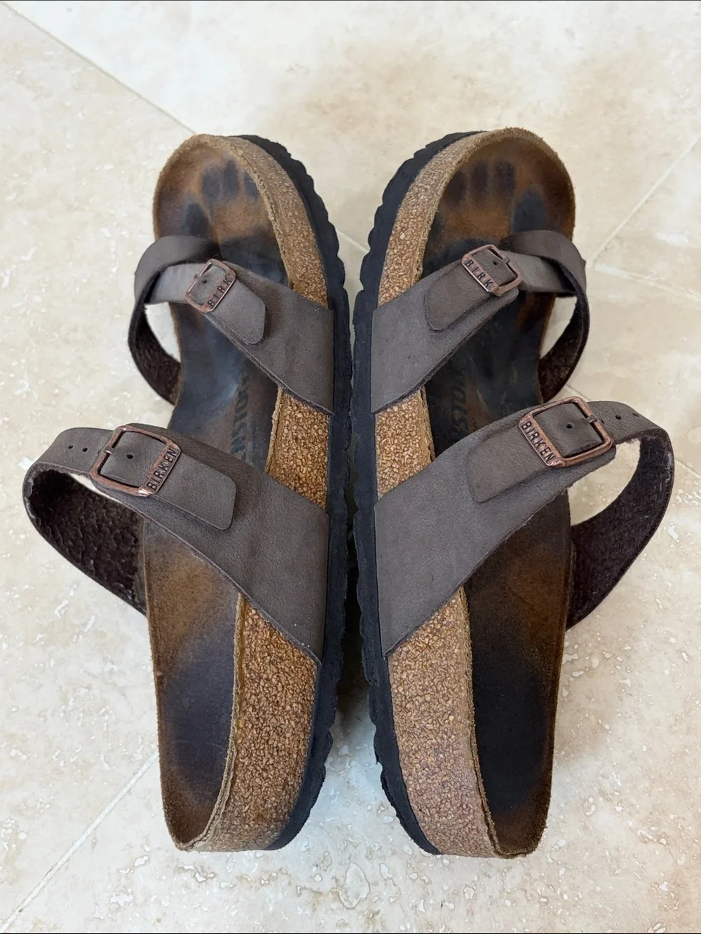 Birkenstock Mayari Brown Womens Sandals Size 9/EU 40